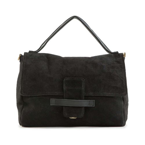 borsa MARIA nera con patta 