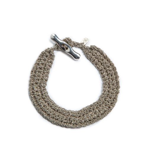 bracciale ESCLAVA in argento scuro 