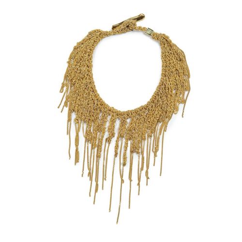 bracciale JAZZ con frange irregolari in argento 925