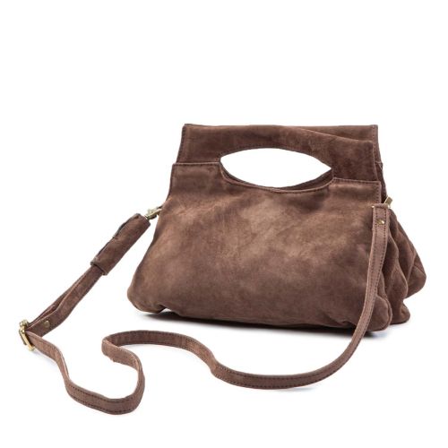 cartella calamita in camoscio ebano