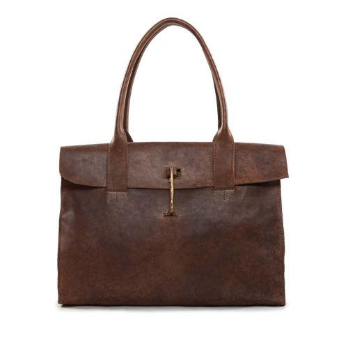 cartella DOCTOR in pelle brown 