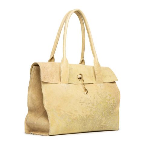 cartella DOCTOR L in pelle beige 