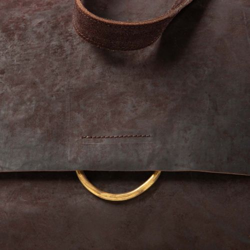 shopper LUNA SOFT marrone