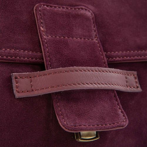 borsa MARIA con patta prugna