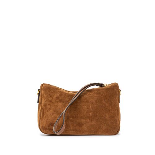 Clutch cuoio online