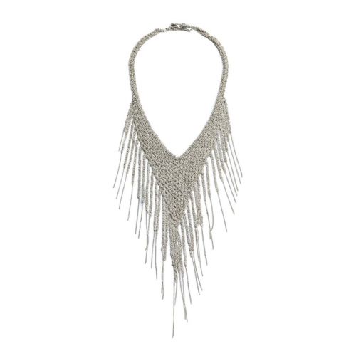 collana APACHE in argento bianco 