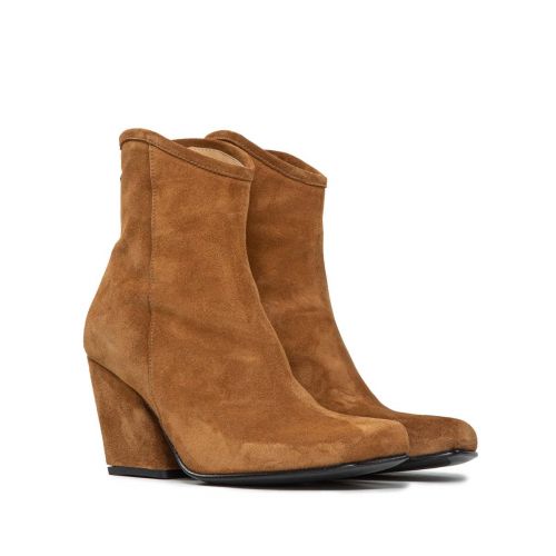 texano in camoscio cuoio