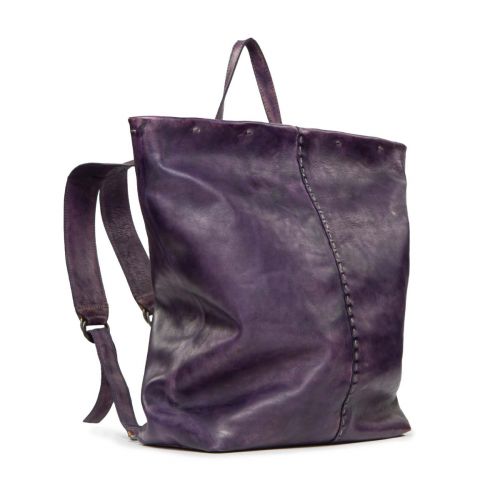 zaino SHEILD in pelle viola - esclusiva Corazza