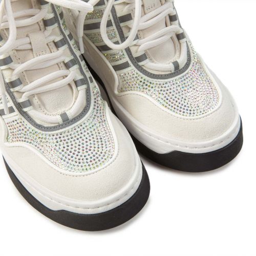 stivaletto DAISY STRASS bianco