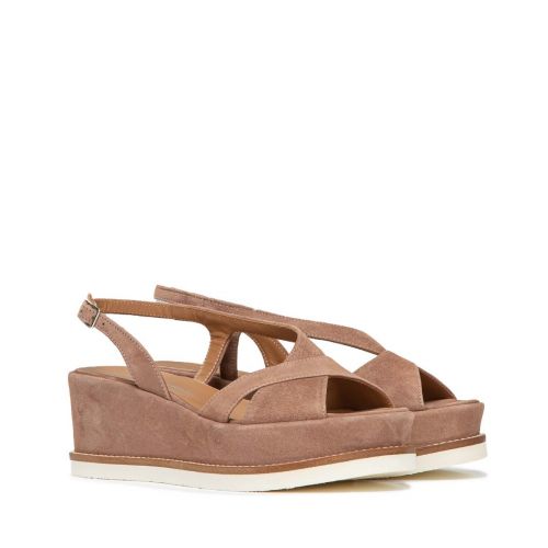 zeppe JILXLG in camoscio castoro