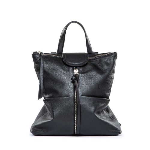 zaino GIADA in pelle nera