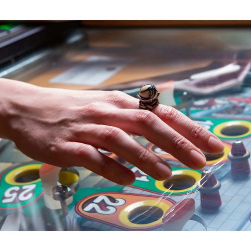 anello NODO con vetro di Murano