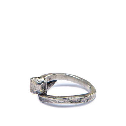 anello CHIODO FORGIATO in argento