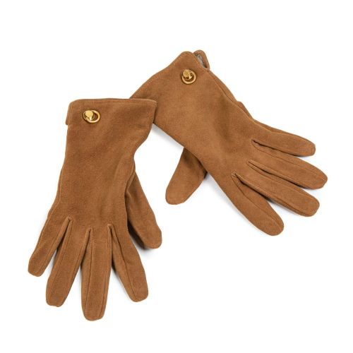 guanti in camoscio cuoio 