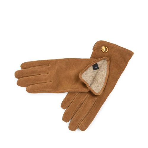guanti in camoscio cuoio 