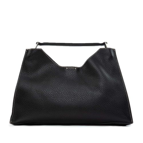 monospalla AURORA in pelle nera