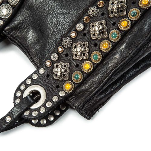 borsa DAFNE mini in pelle nera