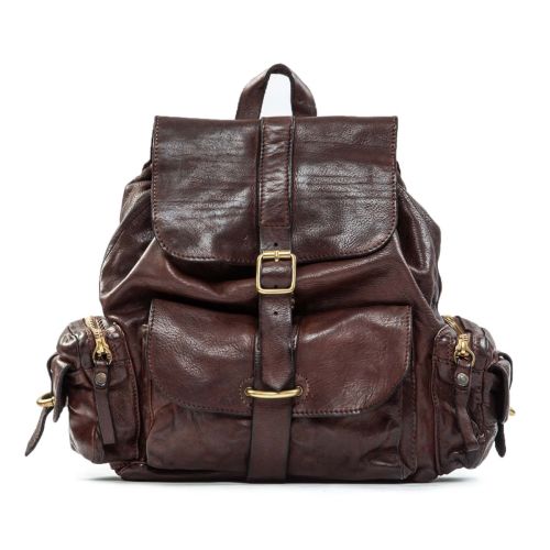 zaino KAREN in pelle testa di moro