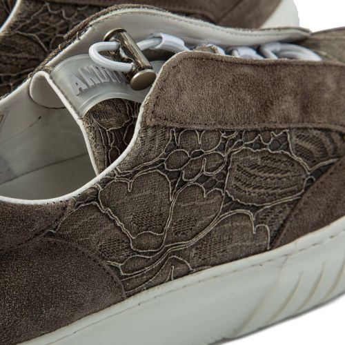 sneakers IVOR flower grigie