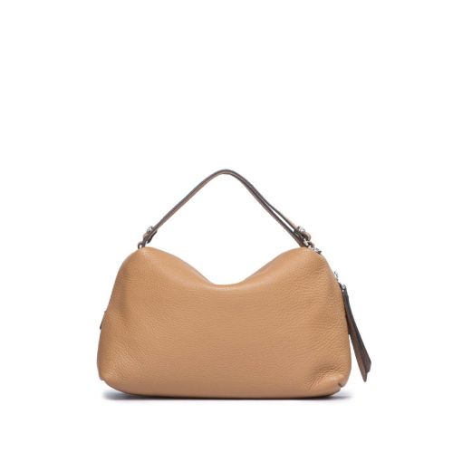 bauletto ALIFA in pelle beige