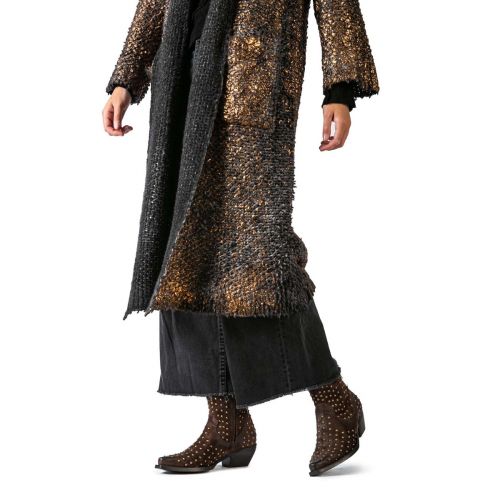 camperos ZOE in camoscio testa di moro