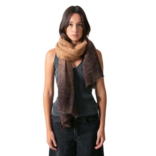 sciarpa SUSANNE marrone