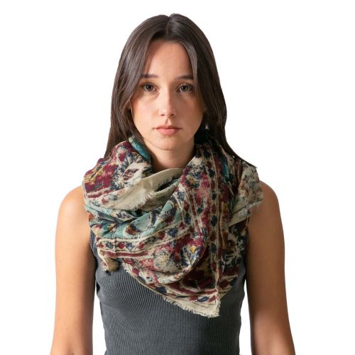 stola TAPIS in lana e cashmere 