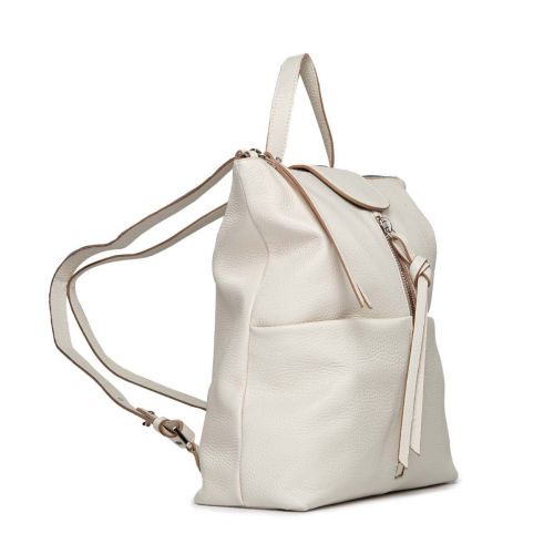 zaino GIADA in pelle avorio 