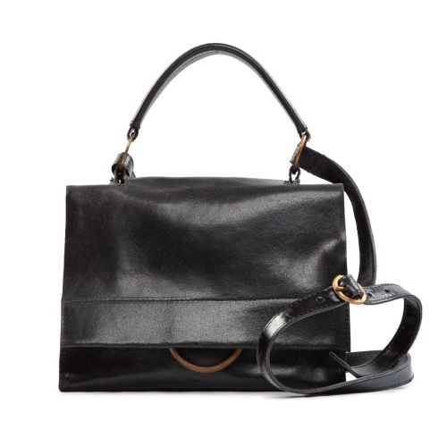 borsa LUNA in pelle nera