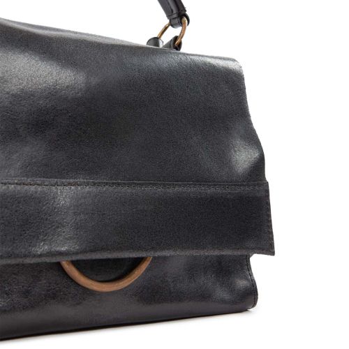 borsa LUNA in pelle nera