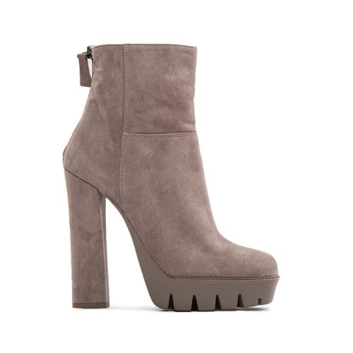 tronchetti camoscio grigio