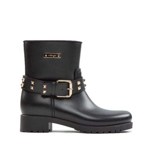 galoscia borchie oro