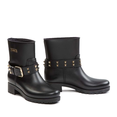 galoscia borchie oro