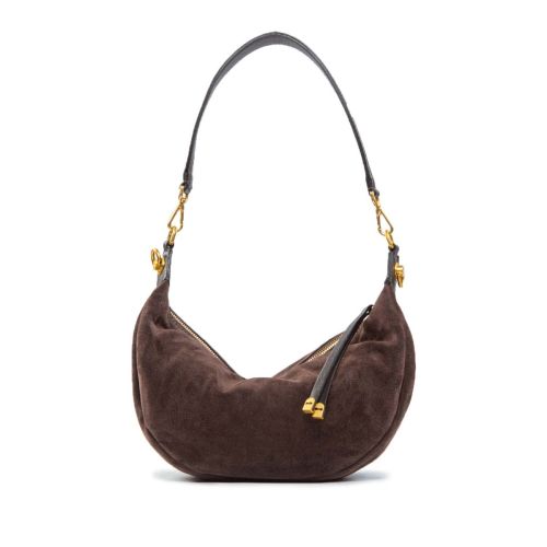 monospalla AISHA in camoscio moka