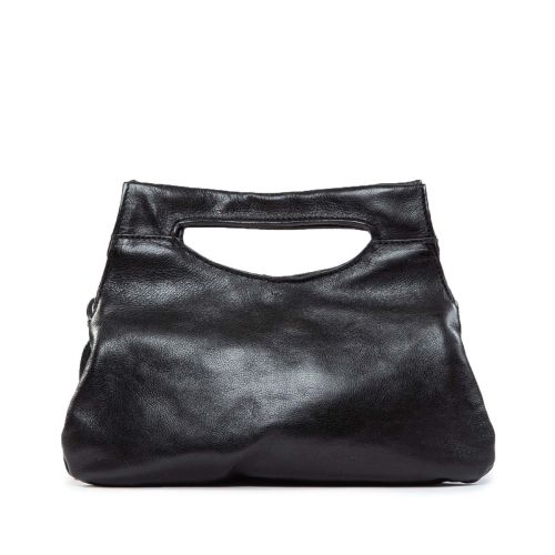 cartella chiusura calamita in pelle nera