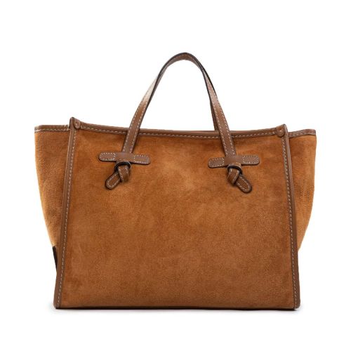 shopper MARCELLA M in camoscio caramel