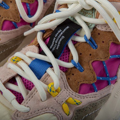 sneakers YAMABUSHI in tessuto cipria