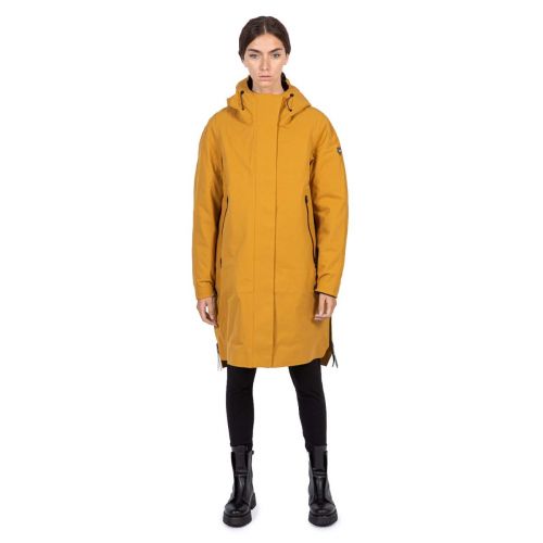 parka 3 in 1 in tessuto giallo