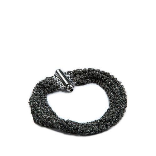 bracciale ESCLAVA in argento 925 nero 