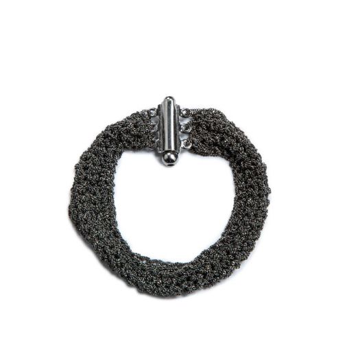 bracciale ESCLAVA in argento 925 nero 