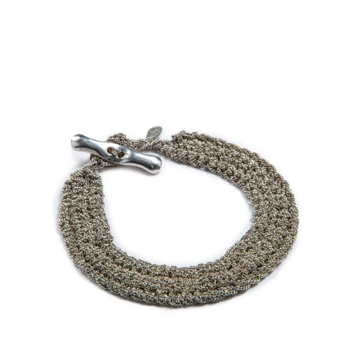 bracciale ESCLAVA in argento scuro 