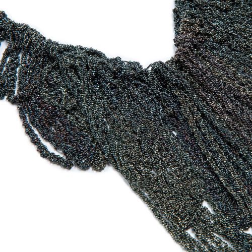 Collana MAKI in argento nero 925