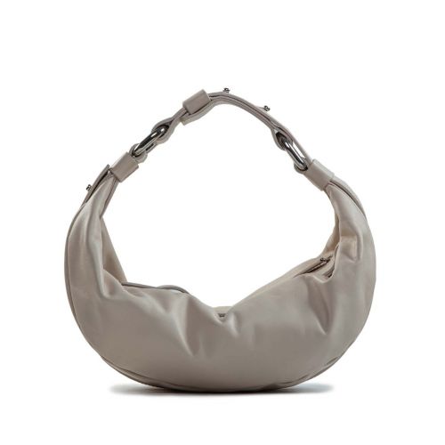 monospalla baguette in pelle osso 