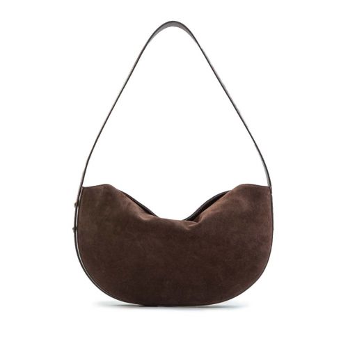 monospalla OPHELIA in camoscio ebano 