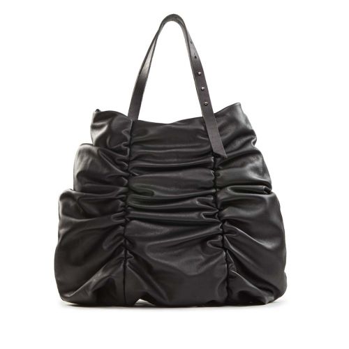 shopper ADA in pelle nera 