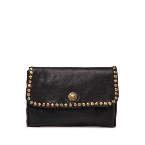 portafoglio MIRTA in pelle nera