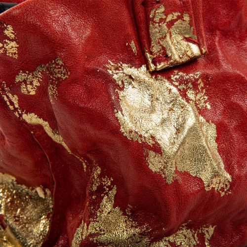 x Corazza - ANIMA oro 24kt e argento 925 rossa