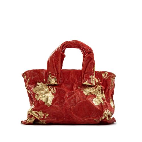 x Corazza - ANIMA oro 24kt e argento 925 rossa