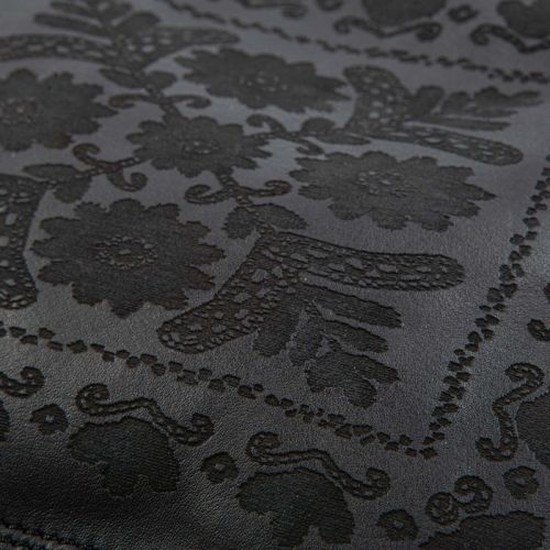 shopper CLARA laser ricamo nero