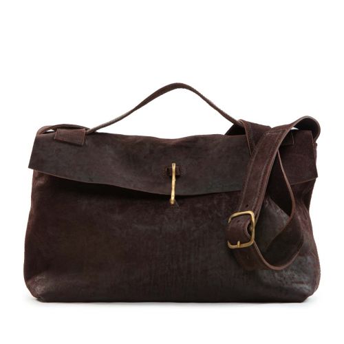 shopper DOCTOR HANDBAG in pelle marrone